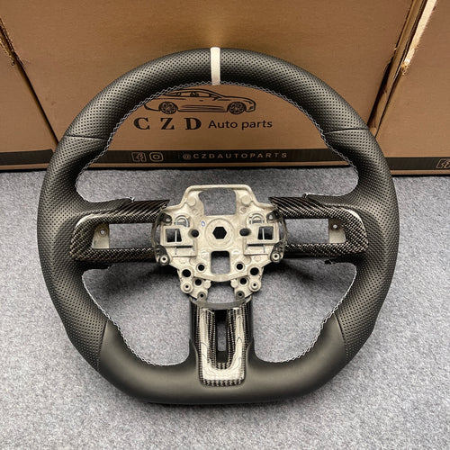 2018-2023 Ford Mustang carbon fiber steering wheel from czd auto parts