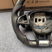 Load image into Gallery viewer, CZD auto parts for Mercedes Benz W205 AMG C43 GLA 45 C218 W213 X253 C253 W166 W222 R172 R231 carbon fiber steering wheel with paddle shifter