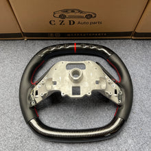 Load image into Gallery viewer, CZD autoparts for Chevrolet Corvette C8 2020+ carbon fiber steering wheel