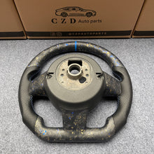 Load image into Gallery viewer, CZD auto part for Lamborghini Gallardo 2004-2014  carbon fiber steering wheel with yellow and blue flakes