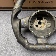 Load image into Gallery viewer, CZD auto part for Lamborghini Gallardo 2004-2014  carbon fiber steering wheel with yellow and blue flakes