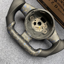 Load image into Gallery viewer, CZD auto part for Lamborghini Gallardo 2004-2014  carbon fiber steering wheel with yellow and blue flakes