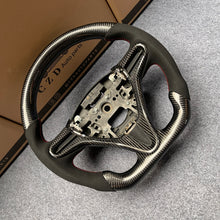 Load image into Gallery viewer, czd auto parts carbon fiber steering wheel for Honda City 2009-2013 with black alcantara