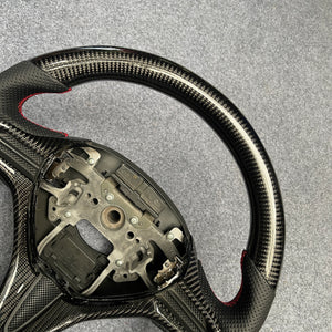 czd auto parts carbon fiber steering wheel for Honda City 2009-2013 with black alcantara