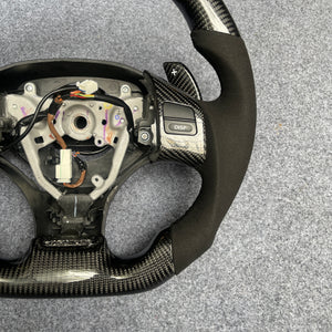 CZD auto parts carbon fiber steering wheel for Lexus IS250 2006-2013 with black alcantara