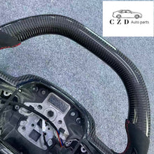 Load image into Gallery viewer, CZD auto parts for FORD EXPEDITION 2022 carbon fiber steering wheel with flat top