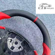 Load image into Gallery viewer, CZD auto parts for Chevrolet Corvette C7 2014-2019 carbon fiber steering wheel with matte black carbon