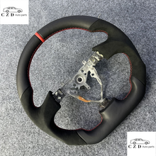 Load image into Gallery viewer, CZD auto parts for Legacy 2004 2005 2006 carbon fiber steering wheel with full leather design