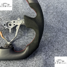 Load image into Gallery viewer, CZD auto parts for Legacy 2004 2005 2006 carbon fiber steering wheel with full leather design