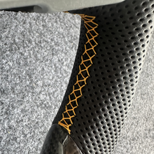 Load image into Gallery viewer, CZD auto parts for Ford F150 2021 2022 carbon fiber steering wheel with silver button trim