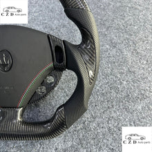 Load image into Gallery viewer, CZD auto parts for Maserati Grancabrio 2010-2020 carbon fiber steering wheel with airbag cover