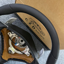 Load image into Gallery viewer, CZD auto parts for Carrera models (996) 1999-2004 carbon fiber steering wheel with mercedes benz paddle shifter