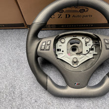 Load image into Gallery viewer, CZD autoparts for BMW X1 E84 carbon fiber steering wheel with matte black carbon fiber