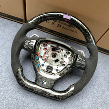 Load image into Gallery viewer, CZD auto parts for BMW 2 Series F22 carbon fiber steering wheel with forged carbon &amp; LED
