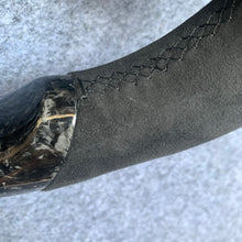 Load image into Gallery viewer, CZD auto parts for Infiniti FX35 FX45 S50 2003-2008 carbon fiber steering wheel with forged carbon fiber &amp; alcantara leather side