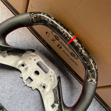 Load image into Gallery viewer, CZD autoparts for Chevrolet Corvette C8 2020+ carbon fiber steering wheel with forged carbon fiber