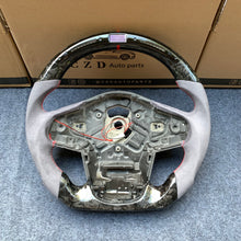 Load image into Gallery viewer, CZD auto parts for TOYOTA SUPRA A90 A91 MK5 2020-2021 carbon fiber steering wheel with alcantara leather &amp; LED