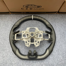 Load image into Gallery viewer, 2018-2023 Ford Mustang/SHELBY GT350 carbon fiber steering wheel from czd smooth leather