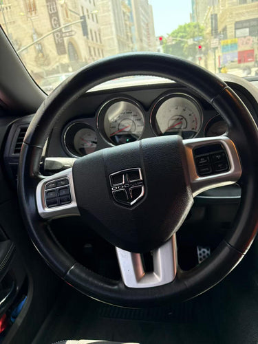 2011 dodge Challenger steering wheel with Real carbon