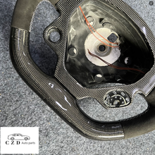 Load image into Gallery viewer, CZD auto parts for for Ferrari F430 carbon fiber steering wheel with alcantara