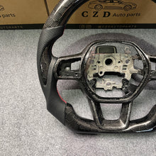 Load image into Gallery viewer, czd auto parts carbon fiber steering wheel for Honda 11th gen Civic XI 2021-2022 with honeycomb carbon fiber