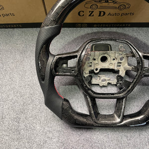 czd auto parts carbon fiber steering wheel for Honda 11th gen Civic XI 2021-2022 with honeycomb carbon fiber