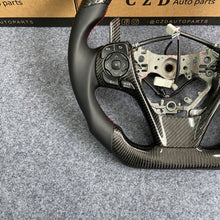Load image into Gallery viewer, CZD auto parts for Toyota Camry with 3spoke 2012-2014 carbon fiber steering wheel  with carbon paddle shifter