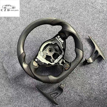Load image into Gallery viewer, CZD auto parts for Nissan Juke 2011-2017 carbon fiber steering wheel with paddle shifter