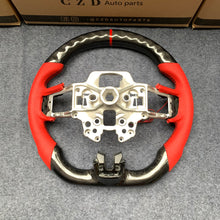 Load image into Gallery viewer, 2018-2023 Ford Mustang/SHELBY GT350 carbon fiber steering wheel from czd with thumbgrips