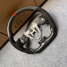 Load image into Gallery viewer, CZD auto parts for Legacy 2008-2010 carbon fiber steering wheel with alcantara leather side