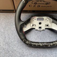 Load image into Gallery viewer, CZD autoparts for Chevrolet Corvette C8 2020+ carbon fiber steering wheel with forged carbon fiber