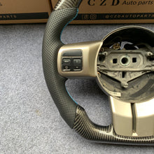 Load image into Gallery viewer, CZD auto parts For Jeep Patriot 2011-2016 carbon fiber steering wheel with blue stripe