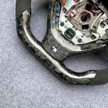 Load image into Gallery viewer, CZD auto parts for BMW 2 Series F22 carbon fiber steering wheel with forged carbon &amp; LED