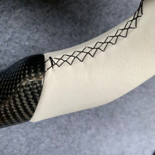 Load image into Gallery viewer, CZD Tesla Model 3 2017/2018/2019/2020 carbon fiber steering wheel with airbag cover