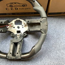 Load image into Gallery viewer, CZD autoparts for Ford Mustang Shelby GT500 2010-2014  carbon fiber steering wheel with led