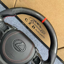 Load image into Gallery viewer, CZD auto parts for Lexus CT200H 2014-2018 carbon fiber steering wheel with airbag cover