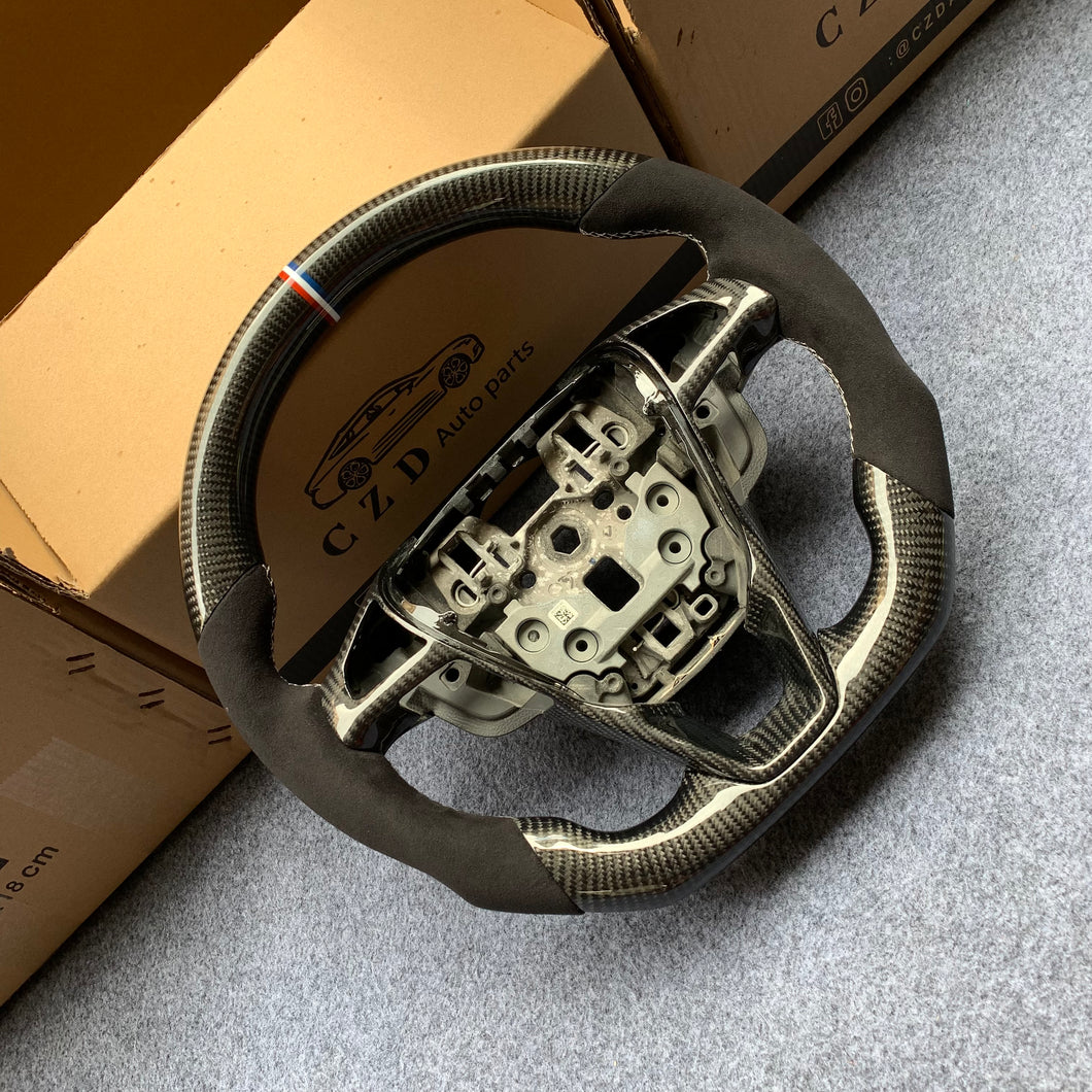 czd auto parts carbon fiber steering wheel for Ford Mondeo MK5 2013-2020