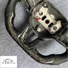 Load image into Gallery viewer, CZD auto parts for Dodge (SRT) Challenger 2015-2021 carbon fiber steering wheel with forged carbon fiber
