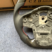 Load image into Gallery viewer, CZD auto parts for TOYOTA SUPRA A90 A91 MK5 2020-2021 carbon fiber steering wheel with red stripe line