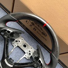 Load image into Gallery viewer, czd auto parts carbon fiber steering wheel for Acura TL/ILX with paddle shifters