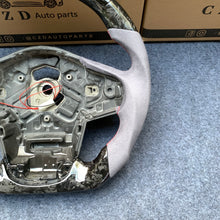 Load image into Gallery viewer, CZD auto parts for TOYOTA SUPRA A90 A91 MK5 2020-2021 carbon fiber steering wheel with alcantara leather &amp; LED