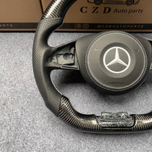 Load image into Gallery viewer, CZD auto parts for Mercedes Benz W205 AMG C43 GLA 45 C218 W213 X253 C253 W166 W222 R172 R231 carbon fiber steering wheel