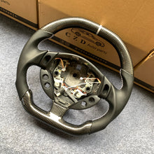 Load image into Gallery viewer, CZD auto parts for Maserati Grancabrio 2010-2020 carbon fiber steering wheel with flat top