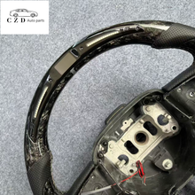 Load image into Gallery viewer, CZD auto parts for Dodge (SRT) Challenger 2015-2021 carbon fiber steering wheel with forged carbon fiber
