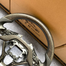 Load image into Gallery viewer, CZD auto parts for Honda 10th gen Accord EXL EX LX 2018-2022 carbon fiber steering wheel with smooth leather side