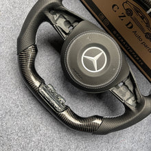 Load image into Gallery viewer, CZD auto parts for Mercedes Benz W205 AMG C43 GLA 45 C218 W213 X253 C253 W166 W222 R172 R231 carbon fiber steering wheel
