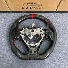 Load image into Gallery viewer, CZD auto parts for Toyota Camry with 3spoke 2012-2014 carbon fiber steering wheel  with carbon paddle shifter
