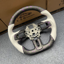 Load image into Gallery viewer, CZD auto parts for Ford Mustang 2015-2017 carbon fiber steering wheel with purple flakes