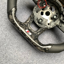 Load image into Gallery viewer, CZD auto parts for Audi A3 (8V) carbon fiber steering wheel  with forged carbon &amp; led