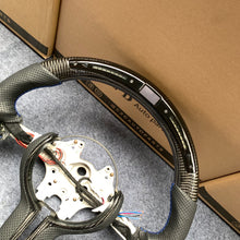 Load image into Gallery viewer, CZD Autoparts For BMW M2 F87 M3 F80 M4 F82 carbon fiber steering wheel with Japanese LED
